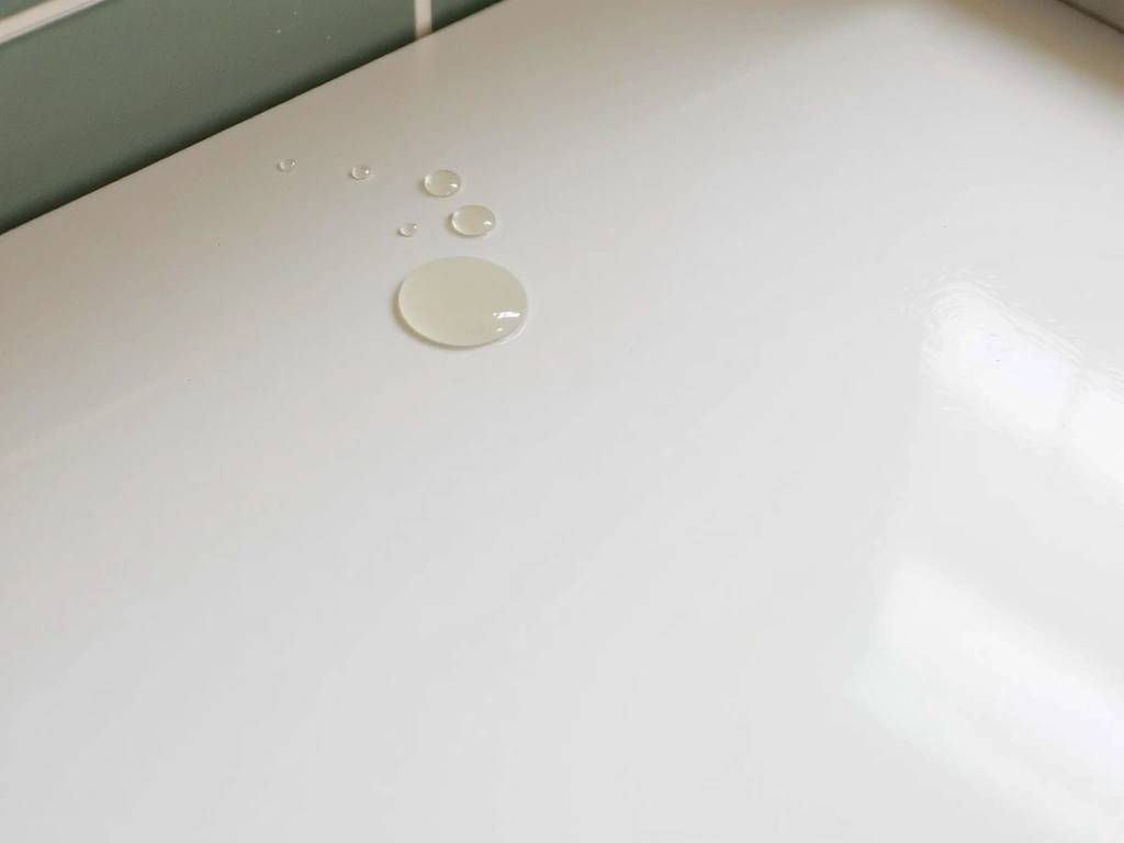 Detalle de limpieza perfecta